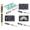 상감청자볼펜+백청자상감운학문자개명함+자개USB3종