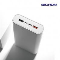 시크론 9V 12V PD 고속 충전 대용량 보조배터리 (30W) (30000mAh)