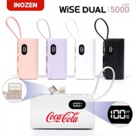 이노젠 와이즈 듀얼 단자 보호 수납형 도킹 일체형 보조배터리 5000mAh