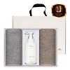 송월 생활공작소 3P 세트 (뉴컬러무지 타올 2매 + 핸드워시 500ml 1개)