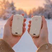애니클리어 양손 듀얼 손난로 전기 핫팩 [2,500mAh+2,500mAh]