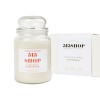 515샵 컬러 테라피 대용량 캔들 라임바질 625ml