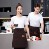 주방 허리앞치마 심플 바리스타 방수 미니앞치마 Y2529