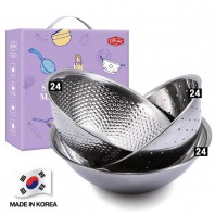 (국내산)탑셰프 믹싱볼24 야채볼24 쌀함박24(3종)