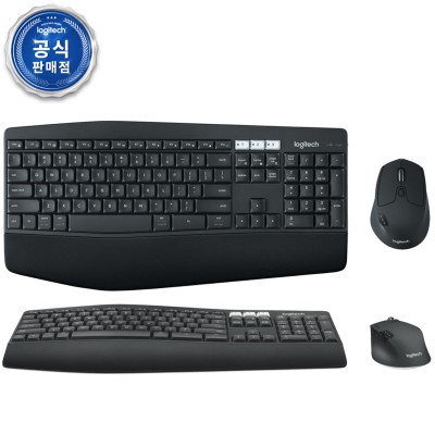 로지텍 코리아 정품 무선 키보드 마우스 콤보 MK850