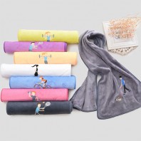 로페리아 극세사 헬스요가 스포츠 자수 타올(0220996)