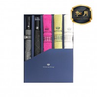 송월 CM 2단 폰지바이어스우산 1p + CM 2단 다이아라인우산 1p + CM 써클40타올 3p 세트