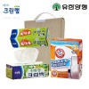 친환경스위트홈세트62호(암앤해머냉장고탈취제+크린랩휴대용+친환경크린백)
