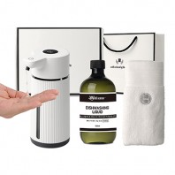 웰세스 WG-152GT 대용량 젤 자동디스펜서1P+주방세제1P+핸드타올1P 선물세트