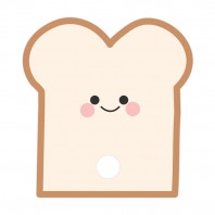 식빵 자유형 둥글이 부채