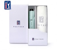 PGA 3단수동 카본 립스탑 암막 우양산+150g 면사타올 세트