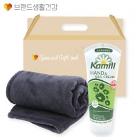 브생건 방한세트 61호(카밀 핸드크림100ml+따뜻한 소프트 담요)
