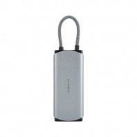 6 IN 1 멀티 USB허브 USB3.2 Gen2 10Gpbs HDMI RJ45 유선기가랜 PD 100W