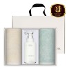 송월 생활공작소 3P 세트 (라이트무지 타올 2매 + 핸드워시 500ml 1개)