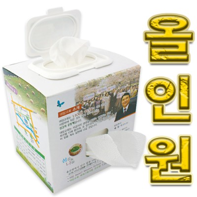독판인쇄 콤보티슈 (물티슈 30매+넵킨지(엠보) 100매)
