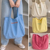 Y리빙 캔버스 에코백  학원가방 데일리백 패브릭 가방
