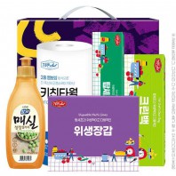 (친환경)참그린매실300용기 키친타올 롤백 크린백 정사각위생장갑(5종)