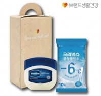 쿨아이스세트 브생건147호(바세린젤리+크리넥스 쿨링물티슈)