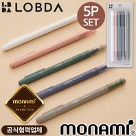 모나미 롭다 트윈컬러펜5P세트