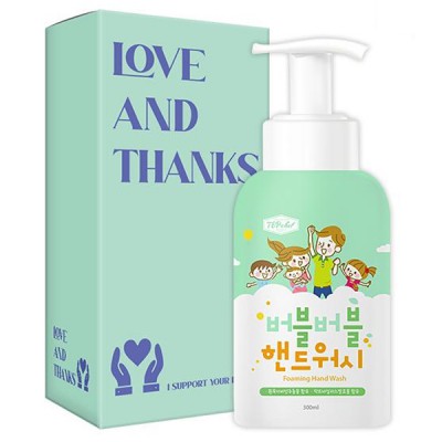탑셰프 버블버블핸드워시300펌프1P