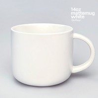 14oz 디브플레르 반무광화이트머그