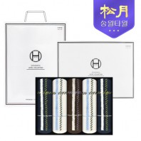 [송월타올] 카운테스마라 체크40 200g 5P 타올세트