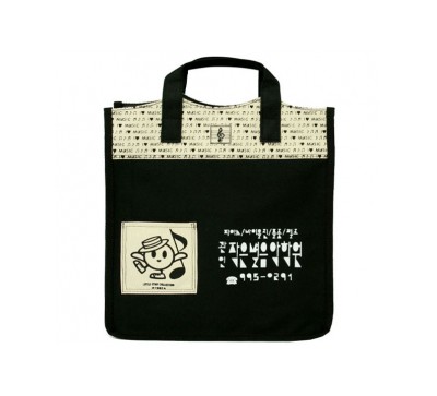 크라운보조가방(검정)