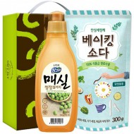 (친환경)참그린매실300용기 탑셰프베이킹소다300리필(2종)