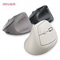 아이리버 EV35C 향균처리 충전식 멀티페어링 블루투스 무소음 무선 버티컬 마우스
