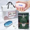 양면 손난로 보조배터리 5000mAh+스타벅스 드립백커피5p