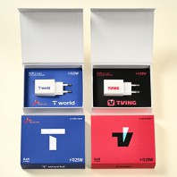GAN 1포트 초고속 충전기25W+자석싸바리 굿즈세트