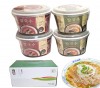 [웰빙가든 쌀국수 4P]멸치맛2개와해물맛2개/즉석 국수선물세트