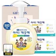 아이깨끗해거품형핸드워시500펌프 비누2P(3종)