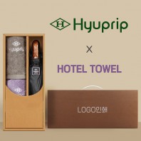 협립 3단 70 암막고밀도 완전자동우산 +협립호텔코마170타월2P-세트