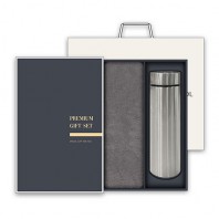 송월 프리미엄 텀블러세트 (30수 190g 1매 + 스마트텀블러 500ml 1개)