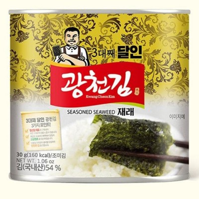 김선물 광천김 재래김 캔김 30g 도시락김 내장 명절선물세트 답례품