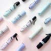 크로커다일 3단 레터링 슬림 암막 수동 우양산 7컬러