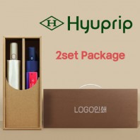 협립 3단60 8K 와인하트 암막 완전자동우산 +협립3단모던완전자동우산-세트