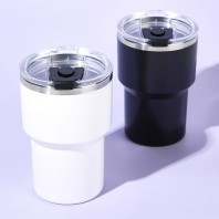 뉴에이커 퓨어 스텐 이중구조 텀블러 450ml