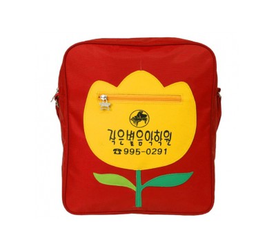 튤립숄더가방(빨강)