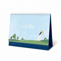 2027년 탁상 달력 계절의 정원 260x190
