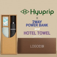 협립 3단 60 슈퍼 거꾸로 완전자동우산 +배터리+뱀부170타월-세트