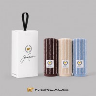 잭니클라우스 호텔수건 스트라이프 180g (국산) 1P 기프트패키지