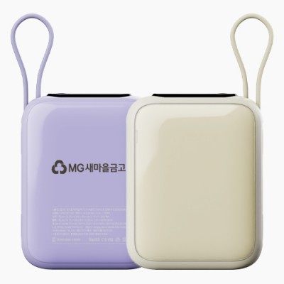 디지토 파워블록 PD 고속충전 3WAY 대용량 일체형보조배터리 20000mAh
