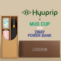 협립 3단60 슈퍼TEN(10K) 컨테이너 완전자동우산 +배터리+로하스 머그컵1P-세트