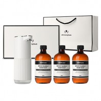 웰세스 WG-103B 버블 손세정제 자동 디스펜서 1개 + 버블 핸드워시 리필 3개 (500ml)