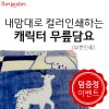 내맘대로 컬러인쇄하는 캐릭터 무릎담요