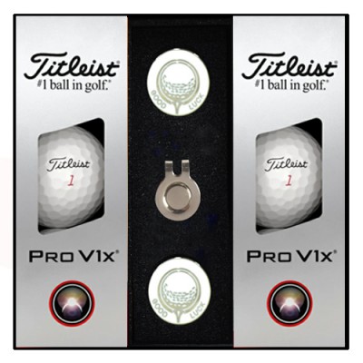 타이틀리스트 PRO V1x 6구 볼마커 2조세트