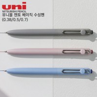 유니볼 젠토 베이직 수성펜-0.38 0.5 0.7