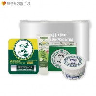 브생건502호 3종세트(카밀 핸드크림+멘소래담 립밤+안티푸라민 연고)